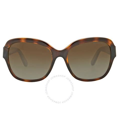 Michael Kors Tabitha III Brown Gradient Polarized Sunglasses